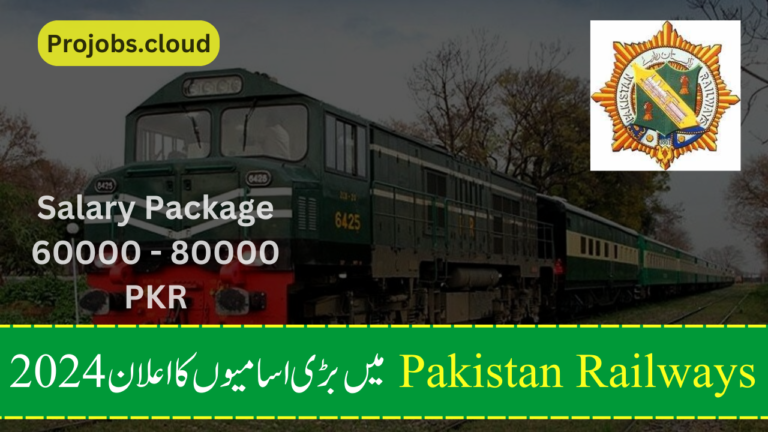 Latest Pakistan Railways New Jobs 2024 Online Apply Matric Base